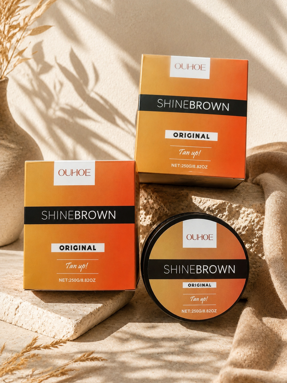 SHINEBROWN Original įdegio kremas ☀️