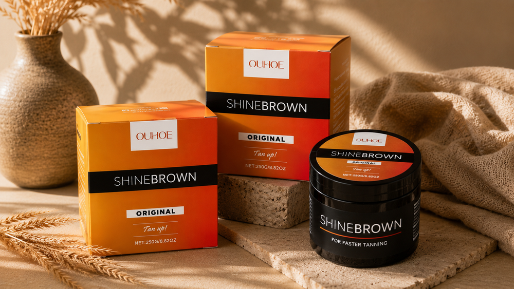 SHINEBROWN Original įdegio kremas ☀️